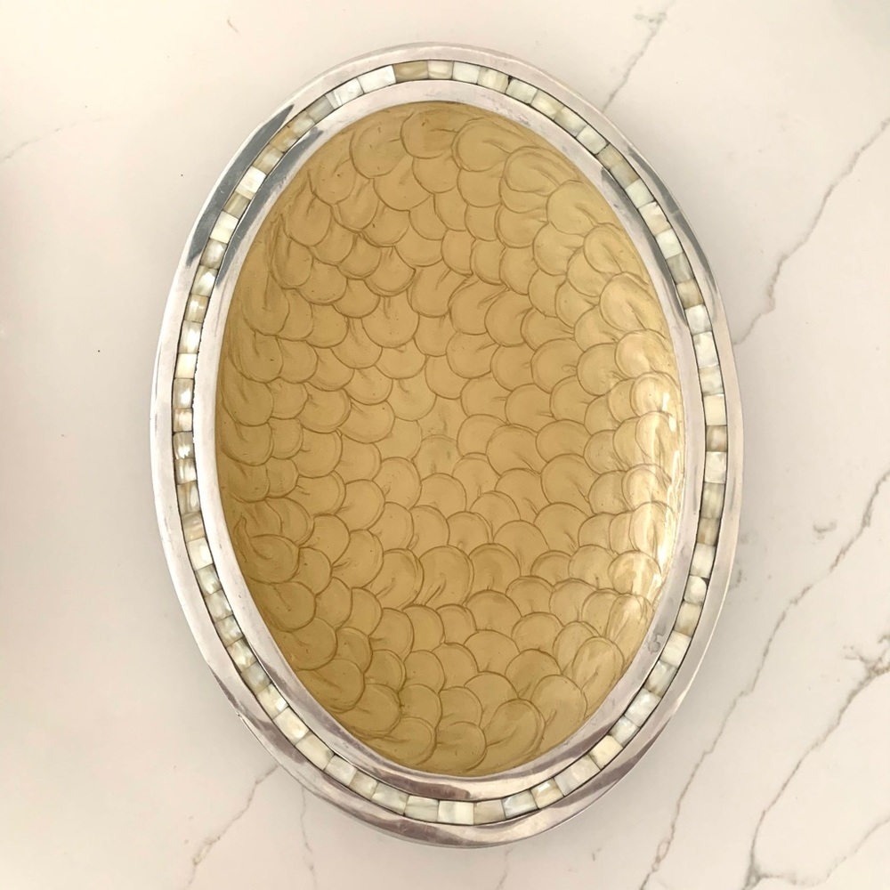 Julia Knight Oval Tray in Toffee